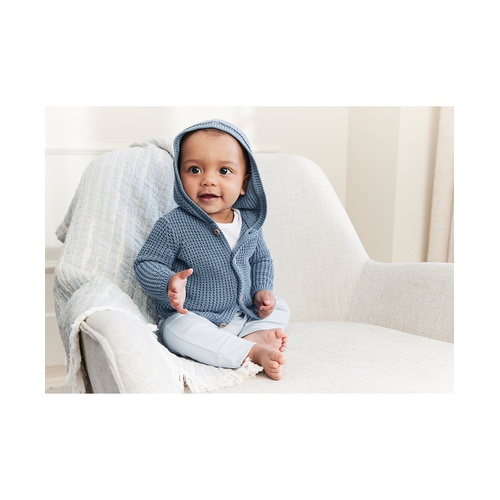 카터스 Baby Boys Hooded Cotton Cardigan