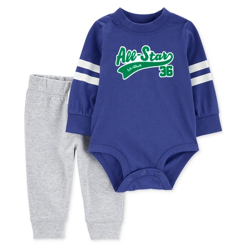 카터스 Baby Boys All-Star Brother Bodysuit & Pants 2 Piece Set