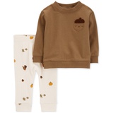 Baby Unisex 2-Pc. Fall Theme Pant & Top Set