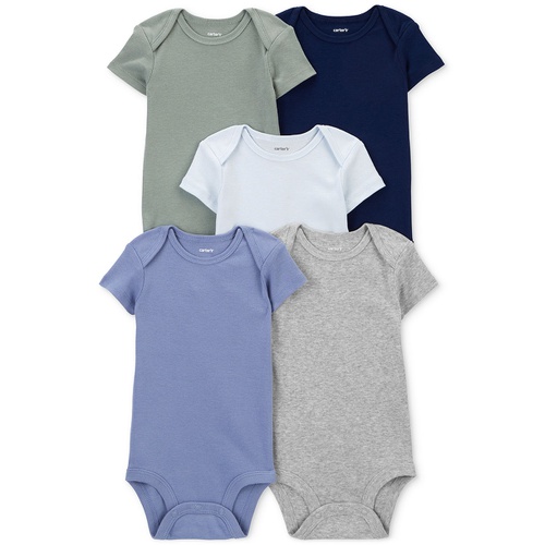 카터스 Baby Boys and Baby Girls 5-Pc. Short Sleeve Bodysuits Set