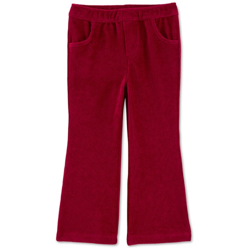 카터스 Toddler Girls Pull-On Velour Flare Pantst