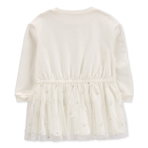 카터스 Toddler Girls Glittered Tulle Dress