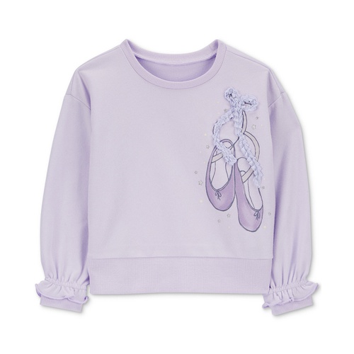 카터스 Toddler Girls Ballet French Terry Sweatshirt