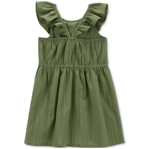 카터스 Toddler Girls Seersucker Woven Dress