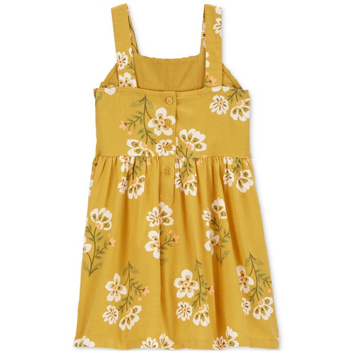 카터스 Toddler Girls Floral-Print Tank Dress