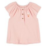 Toddler Girls Ice Cream Crinkle Jersey Top