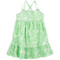 Toddler Girls Floral Gauze Dress