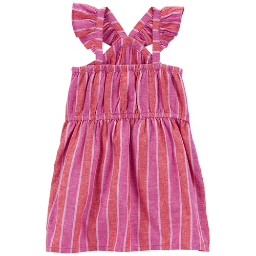 카터스 Toddler Girls Striped LENZING ECOVERO Dress