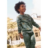 Toddler Boys Construction Trucks Printed French Terry Sweatshirt