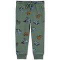 Toddler Boys Construction-Print Pull-On Jogger Pants