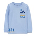 Toddler Boys Wild Bear Graphic Long-Sleeve T-Shirt