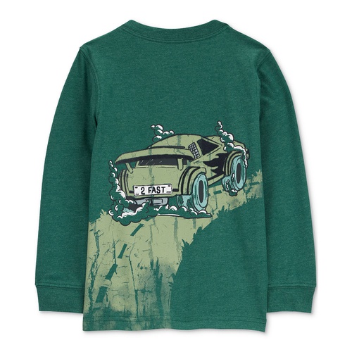 카터스 Toddler Boys Race Car Champ Graphic Long-Sleeve T-Shirt