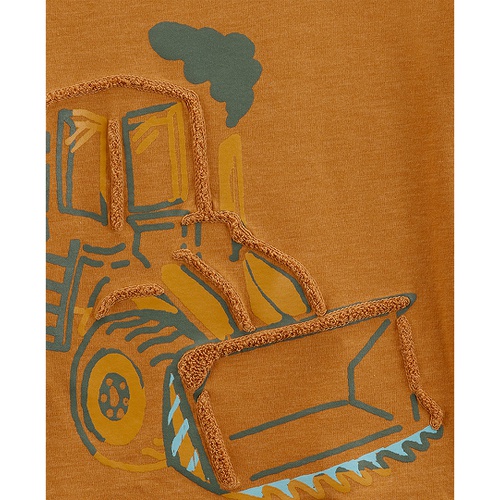 카터스 Toddler Boys Bulldozer Flocked Graphic T-Shirt