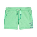 Toddler Boys Catching Waves Pull On French Terry Shorts