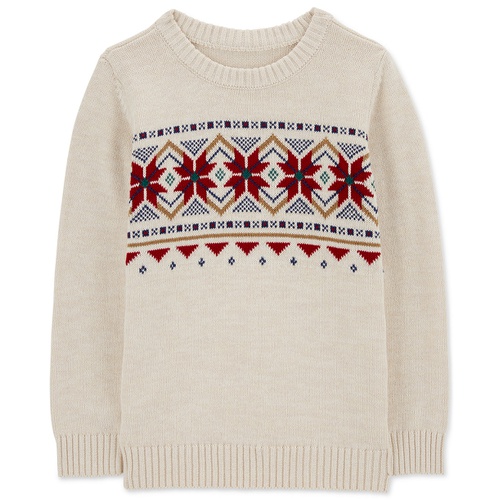 카터스 Little & Big Kids Fair Isle Sweater