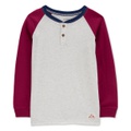 Little & Big Boys Colorblocked Raglan-Sleeve Henley