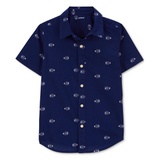 Little Boys and Big Boys Button Down Shirt