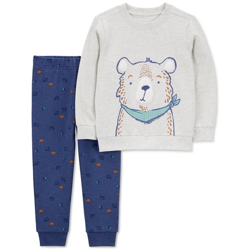 카터스 Toddler Boys Bear T Shirt & Jogger Pants 2 Piece Set