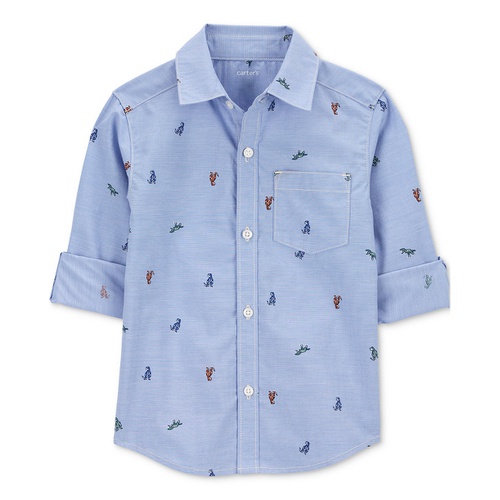 카터스 Toddler Boys Dino Print Shirt