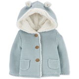 Baby Faux Sherpa Lined Hooded Jacket