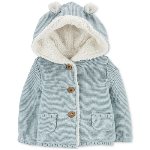 카터스 Baby Faux Sherpa Lined Hooded Jacket