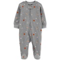 Baby Boys and Baby Girls 2 Way Zip Sleep and Play Coverall