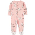 Baby Boys and Baby Girls 2 Way Zip Sleep and Play Coverall