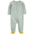 Baby Boys and Baby Girls 2 Way Zip Sleep and Play Coverall