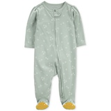 Baby Boys and Baby Girls 2 Way Zip Sleep and Play Coverall