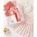 Baby Girls Little Cardigan Bodysuit and Pants 3 Piece Set