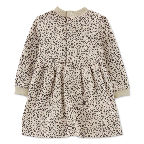 카터스 Baby Girls Cheetah Print Fleece Dress with Diaper Cover