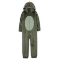 Little & Big Boys Dinosaur Pajama Jumpsuit Costume