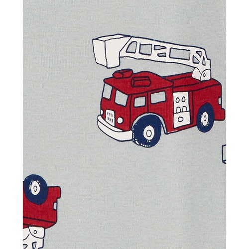 카터스 Baby Boys 4 Pk. Cotton Fire Truck Bodysuits