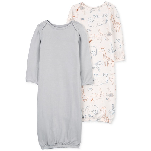 카터스 Baby PurelySoft Sleeper Gowns Pack of 2