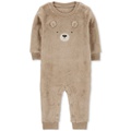 Baby Bear Fuzzy Jumpsuit