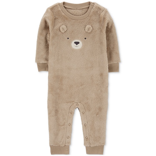 카터스 Baby Bear Fuzzy Jumpsuit