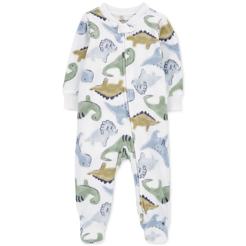 카터스 Baby Boys and Baby Girl 2 Way Zip Up Sleep & Play Fleece Footie Pajamas