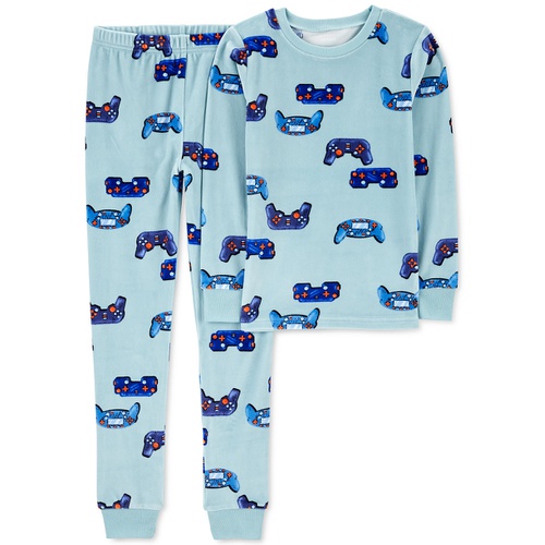 카터스 Little & Big Kids Printed Velboa Pajamas 2 Piece Set