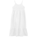 Little and Big Girls Gauze Midi Dress