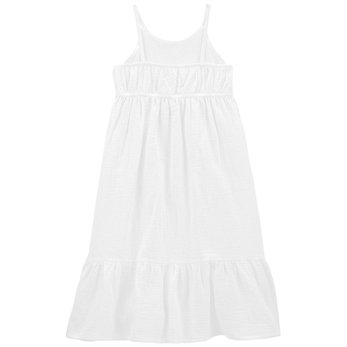 카터스 Little and Big Girls Gauze Midi Dress