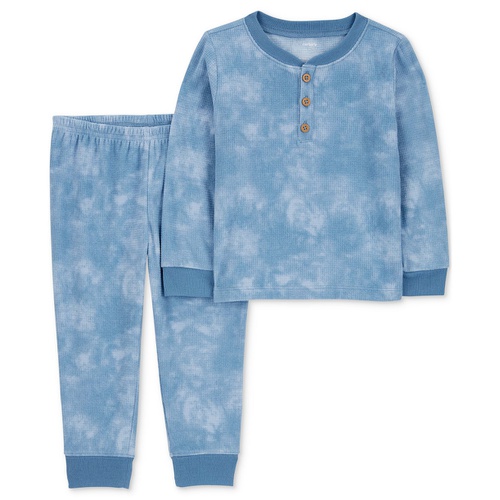 카터스 Toddler Girls Tie Dye Fleece Pajamas 2 Piece Set