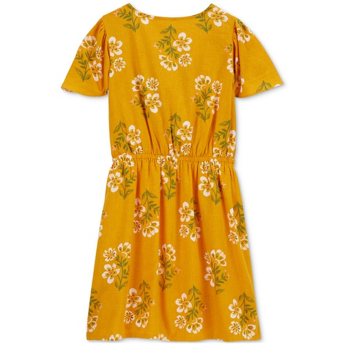 카터스 Little & Big Girls Floral Print Dress