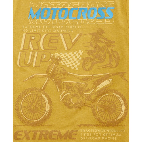카터스 Little & Big Boys Motocross Print T Shirt