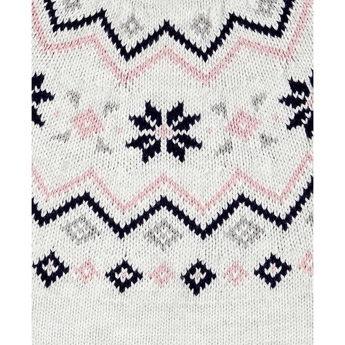 카터스 Baby Girls Fair Isle Sweater & Leggings 2 Piece Sett