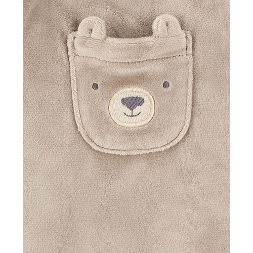 카터스 Baby Long Sleeve T Shirt & Bear Overalls 2 Piece Set