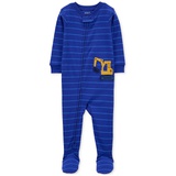 Baby Boys and Baby Girl 2 Way Zip One Piece 100% Snug Fit Cotton Footed Pajamast