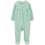 Baby Boys and Girls Textured 2 Way Zip Sleep & Play Footed Coverallt