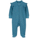 Baby Boys and Girls Textured 2 Way Zip Sleep & Play Footed Coverallt