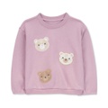 Toddler Girls Bears Fleece Sweatshirt