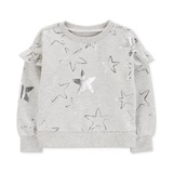 Toddler Girls Star Fleece Sweatshirt